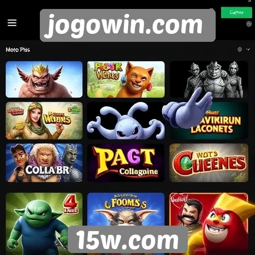 Análise da variedade de jogos disponíveis no jogowin.com